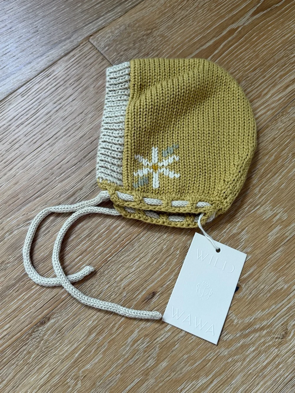 Wild Wawa • Knitted Daisy Bonnet
